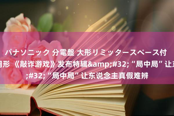 パナソニック 分電盤 大形リミッタースペース付 露出・半埋込両用形 《敲诈游戏》发布特辑&#32;“局中局”让东说念主真假难辨