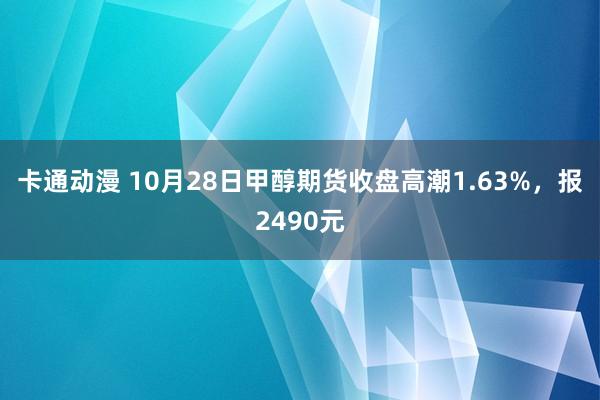 卡通动漫 10月28日甲醇期货收盘高潮1.63%，报2490元